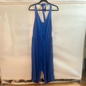 L Royal Blue Jumper Halter Neck
